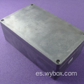 Caja de electrónica de aluminio personalizada bloques de terminales integrados caja impermeable de aluminio AWP511 con tamaño 260 * 160 * 90 mm